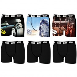 Lot De 6 Boxers Star Wars StormTroopers