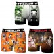 Boxers garçon microfibre Packx3 Freegun Lapin Cretin E1