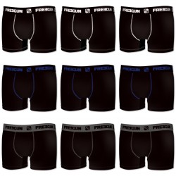  Lot de 9 Boxers coton homme E1 - FG/SOL/AM/1/PK9/E1