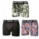 Lot de 3 boxers garçon Freegun Dollars Multicolore