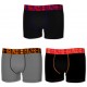 Lot de 3 boxers coton homme Freegun Gros et Noir