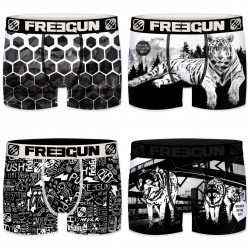 Lot de 4 boxers homme Freegun G2