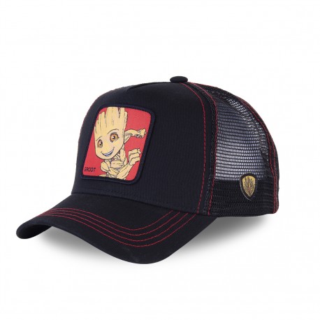 Casquette Capslab Marvel Groot Noir