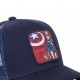 Casquette Capslab Marvel Captain America Bleu