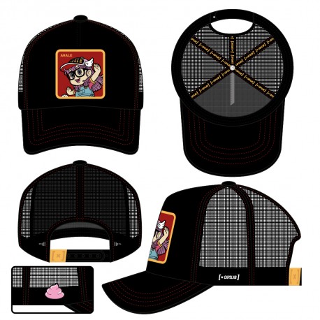 Casquette Capslab Dr Slump Arale Noir