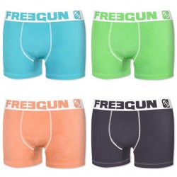 Lot de 4 boxers homme Freegun Fresh G1