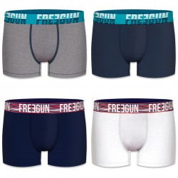 Lot de 4 boxers homme Freegun Fresh G2