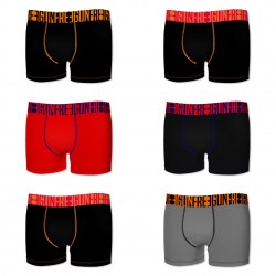 Lot de 6 boxers homme Freegun G1
