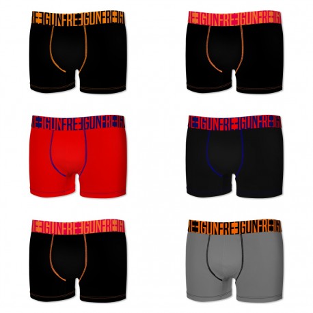 Lot de 6 boxers homme Freegun G1