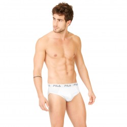 Slip Coton Homme Fila 5003 Blanc