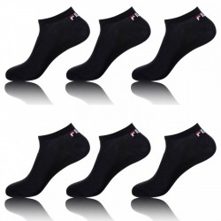 Lot de 6 paires de Tiges courtes homme Fila Noir