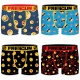 Lot de 4 boxers homme Freegun Emotik G3