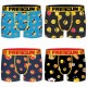Lot de 4 boxers homme Freegun Emotik G4