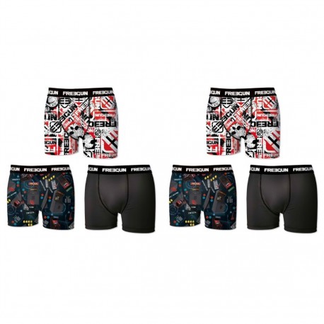 Lot de 6 boxers Garçon Freegun G2