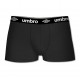 Lot de 3 Boxers Umbro coton homme - UMB/1BCX3/NGM