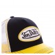 Casquette baseball Von Dutch Colors Jaune et Noir