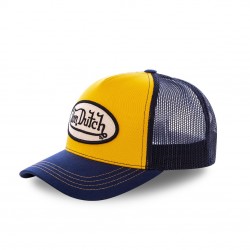 Casquette baseball Von Dutch Colors Orange et Marine