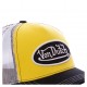 Casquette baseball Von Dutch Colors Tricolore Gris, Jaune, Blanc