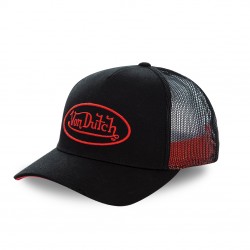 Casquette baseball Von Dutch Neon Rouge