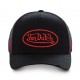 Casquette baseball Von Dutch Neon Rouge