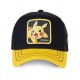 Casquette Capslab Pokemon Pikachu Noir et Jaune