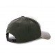 Casquette baseball Von Dutch Jacks Marron Ecusson Blanc
