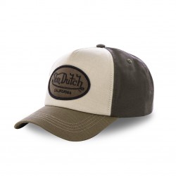 Casquette baseball Von Dutch Jacks Marron Ecusson Marron