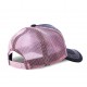 Casquette trucker Von Dutch Flakes Noir et Rose