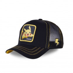 Casquette Capslab Pokemon Pikachu Noir