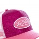 Casquette trucker Von Dutch Flakes Rose