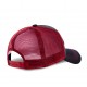 Casquette trucker Von Dutch Flakes Noir et Rouge