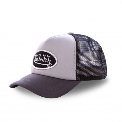 Casquette trucker Von Dutch Fao-M Gris chiné