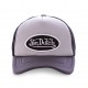 Casquette trucker Von Dutch Fao-M Gris chiné