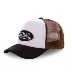 Casquette trucker Von Dutch Fao-M Marron