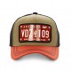 Casquette baseball Von Dutch Plate Arizona Vert Kaki