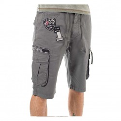 Bermuda homme Von Dutch Texas'19 Gris