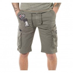 Bermuda homme Von Dutch Texas'19 Vert Kaki