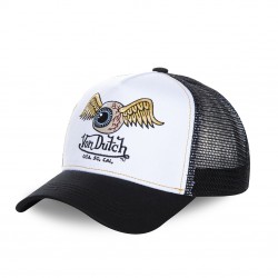 Casquette trucker Von Dutch Art Blanc
