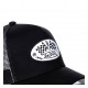 Casquette trucker Von Dutch Damier Noir