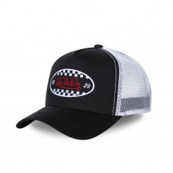 Casquette trucker Von Dutch Finish Noir