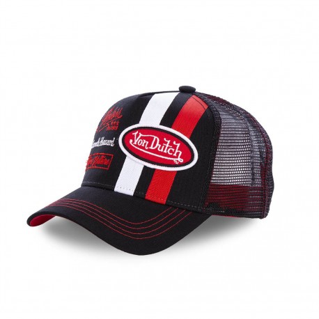 Casquette trucker Von Dutch McQueen Noir