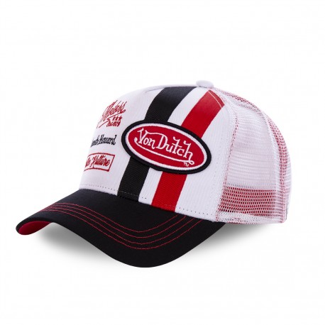 Casquette trucker Von Dutch McQueen Rouge