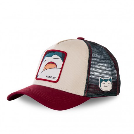 Casquette Capslab Pokemon Snorlax Beige