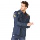 Chemise manches longues homme Von Dutch Harry Bleu