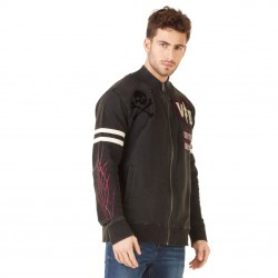 Sweat zippé homme Von Dutch Irwin Noir