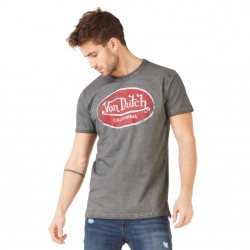 T-shirt homme Von Dutch Aaron'19 Gris Foncé
