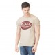 T-shirt homme Von Dutch Aaron'19 Beige Foncé