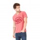 T-shirt Col V homme Von Dutch Aeron Rouge
