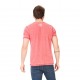 T-shirt Col V homme Von Dutch Aeron Rouge