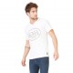 T-shirt Col V homme Von Dutch Aeron Blanc